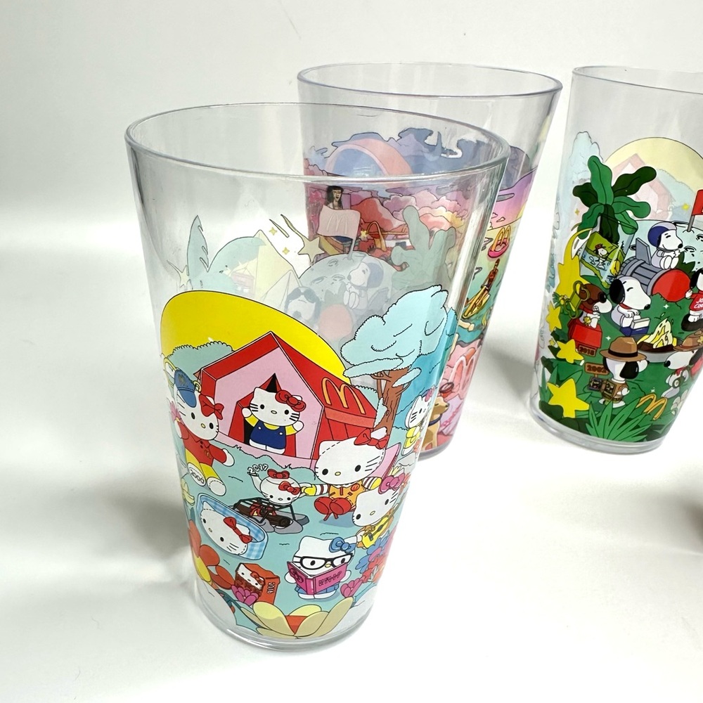 Set of 4 McDonald’s Collector’s Edition Cups - Picture 3 of 11